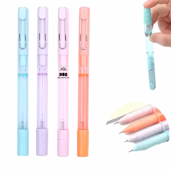 0.5mm Black 2-in-1 Spray Bottle Pen with MOQ of 100 Pieces