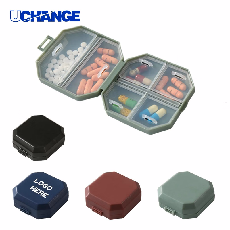 Travel Pill Organizer Case for Daily Use