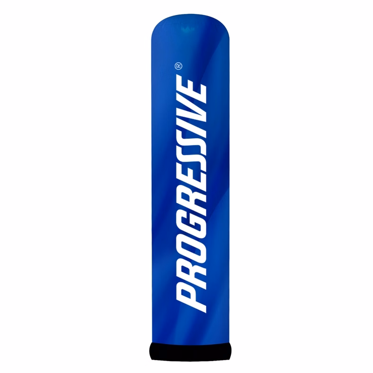 AirePin™ LED Inflatable Pillar, Totem_Blue Progressive insurance - 7.5'H