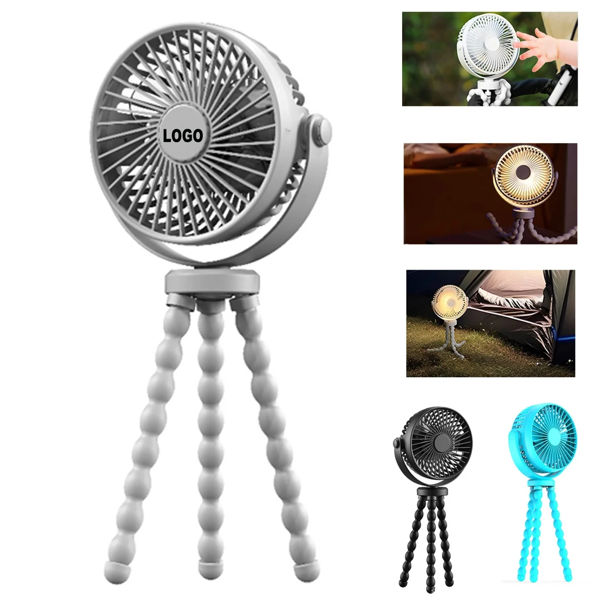2000mAh Baby Strollers Mini Fan 1