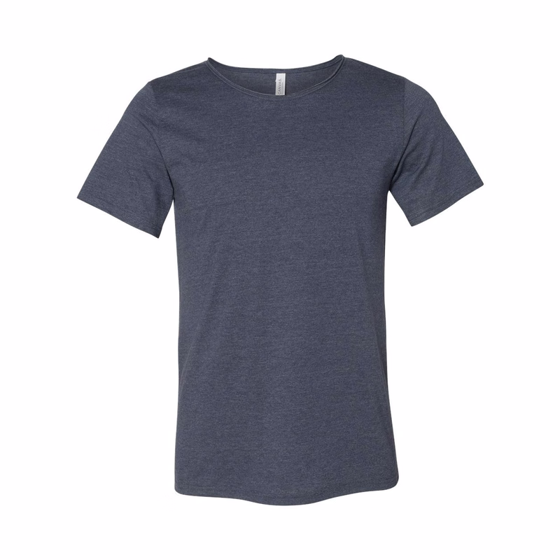 Unisex Raw Neck Tee - 3014