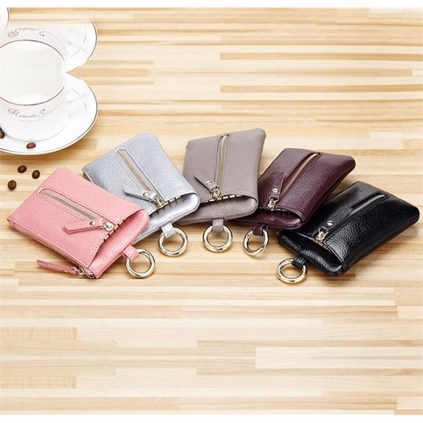Coin Pouch With Split Ring