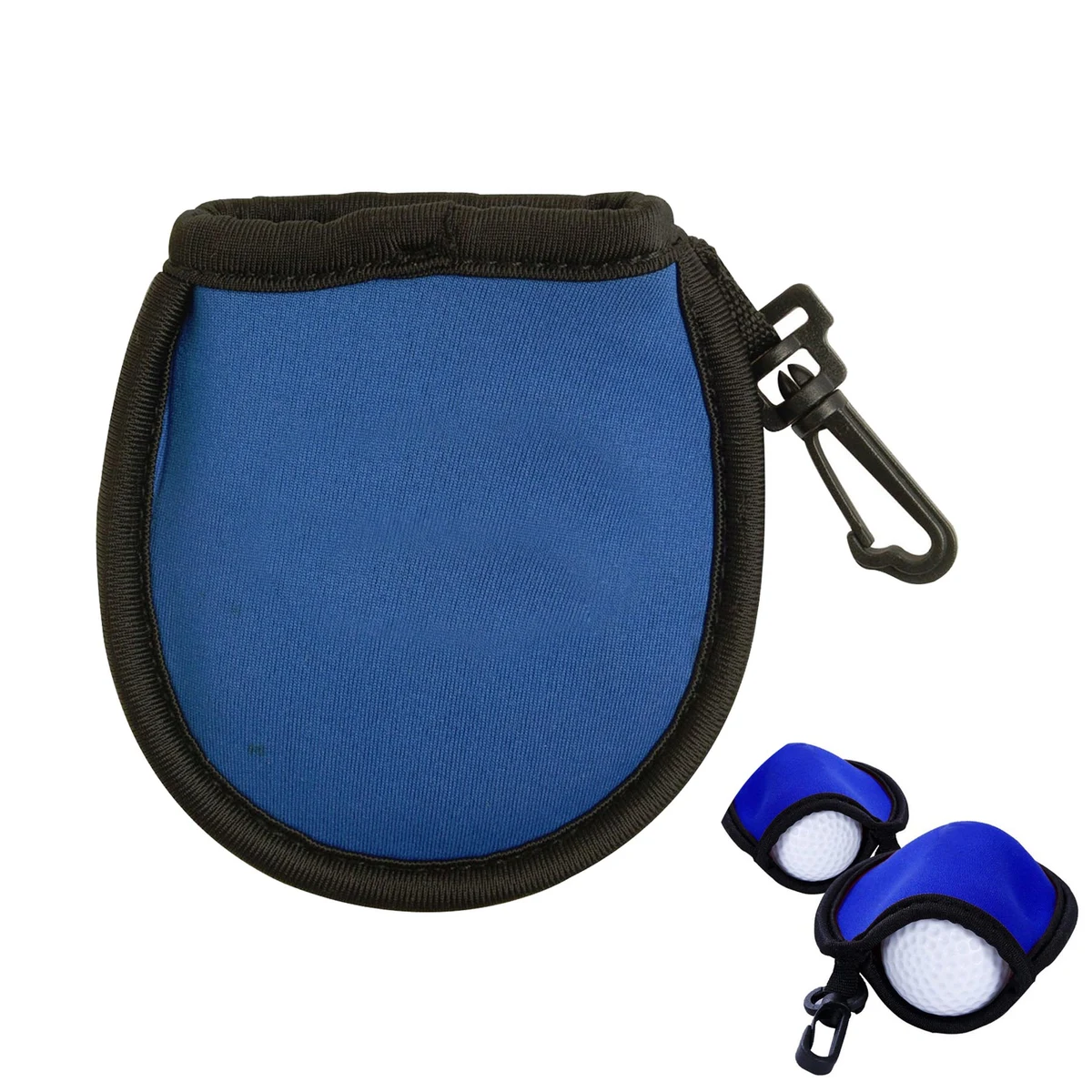 Golf Ball Cleaning Pouch With Clamp 1