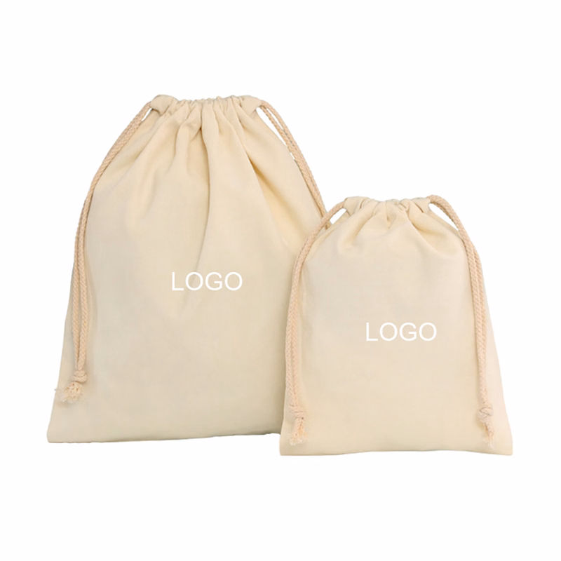 Cotton Drawstring Laundry Bag