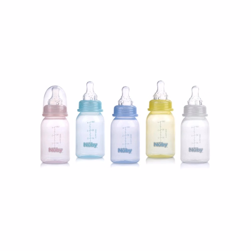 Nuby Baby Bottles - Assorted Tints 4 oz