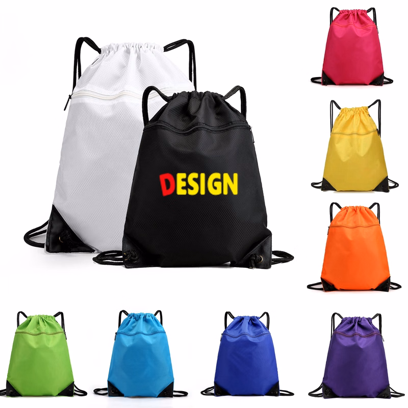 Basketball Drawstring Backpack MOQ 50pcs