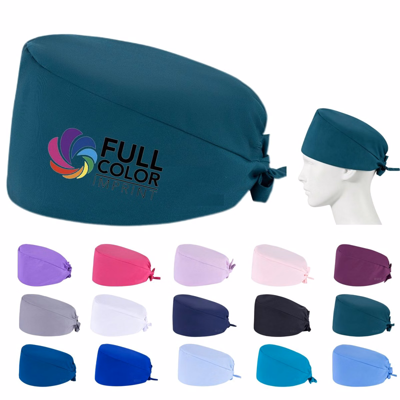 Full Color Medical Nurse Scrub Cap