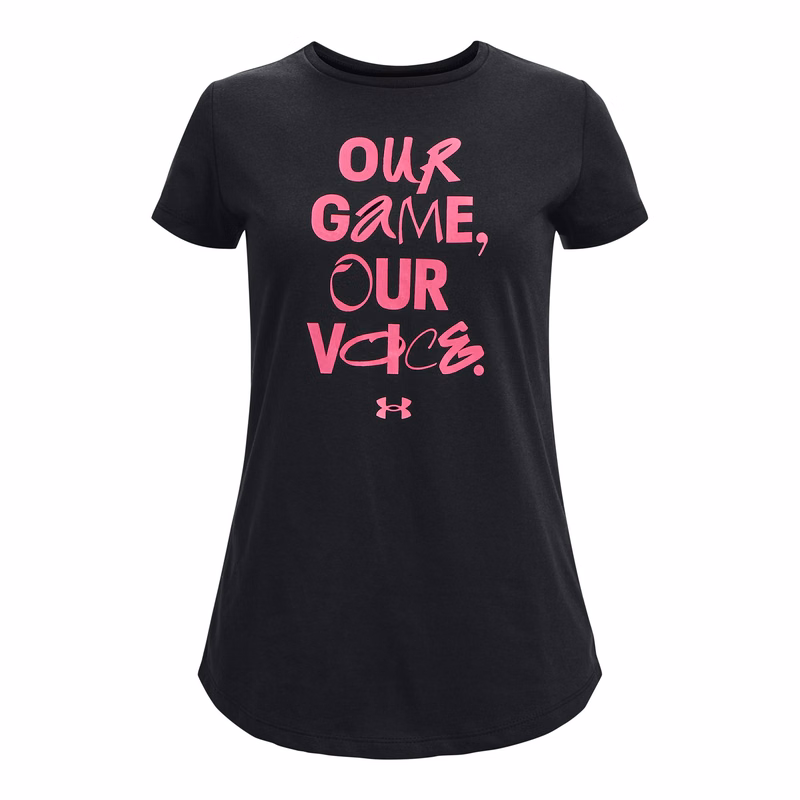 Girls' UA Our Game Our Voice Short Sleeve