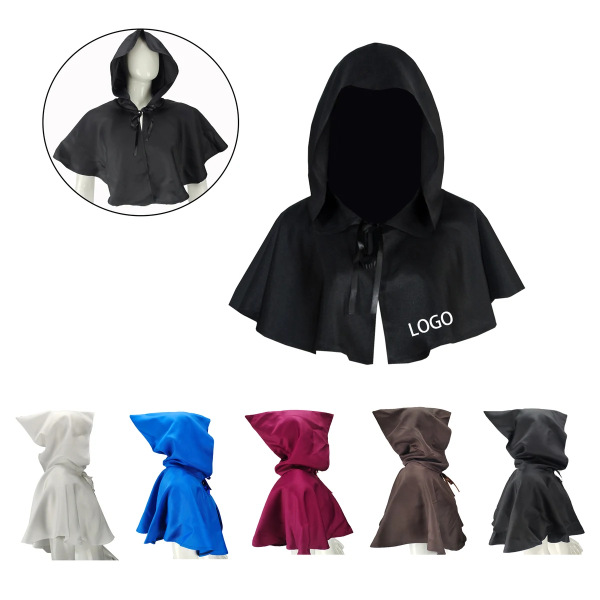 MOQ:10pcs Gothic Cloak Costume 1