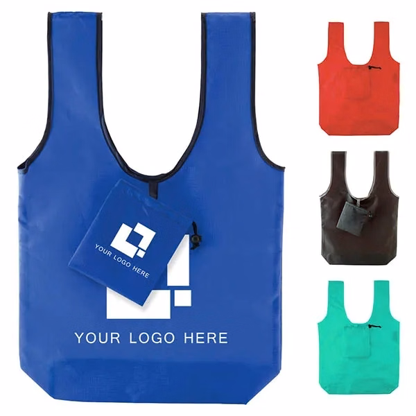Folding Promotional Pouch Totes