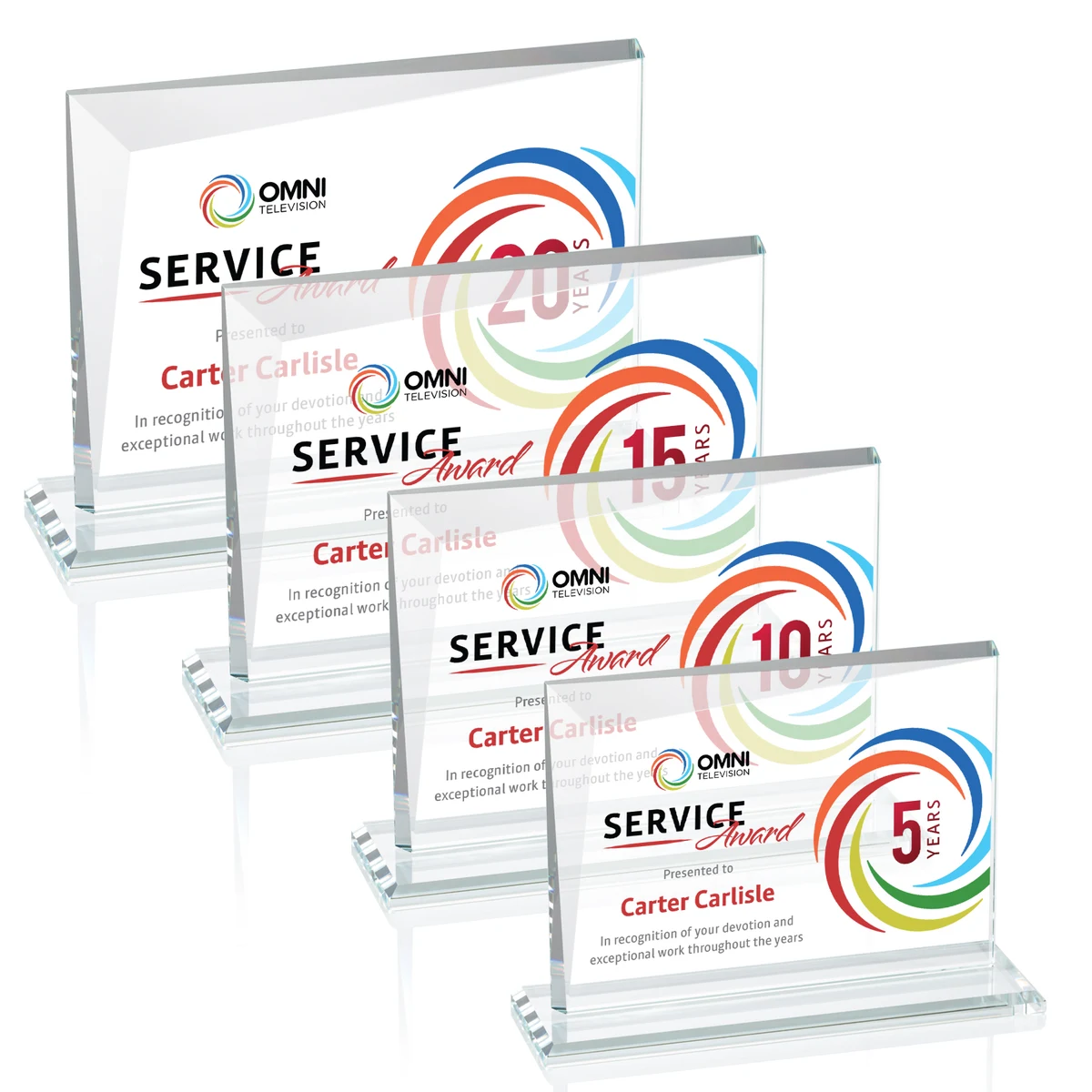 Mirela VividPrint™ Award - Clear 1