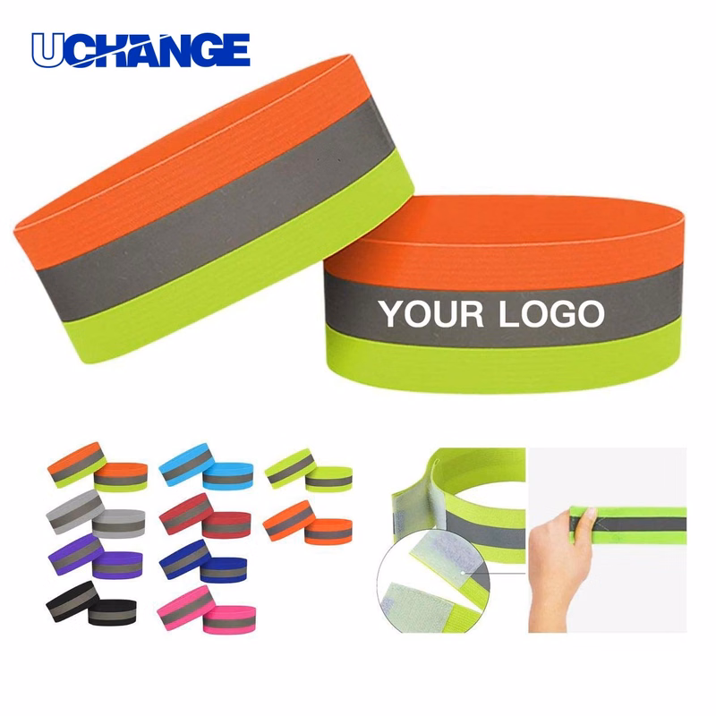 Polyester Reflective Strap for Arm or Leg Durable