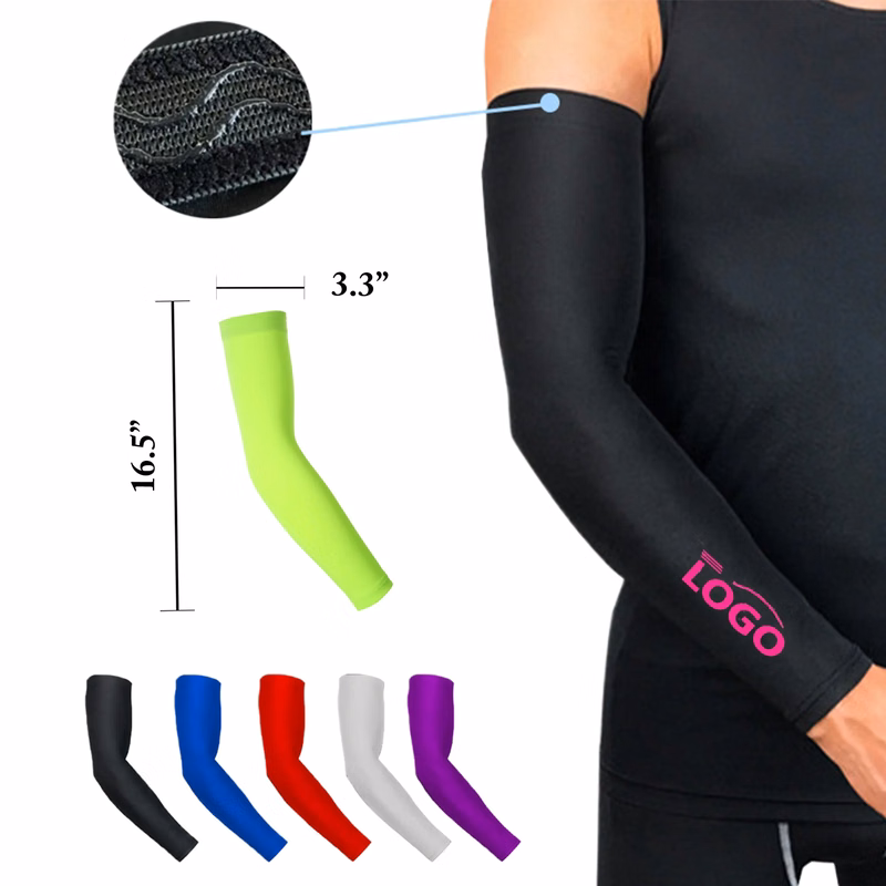 MOQ50 Basketball Outdoor Sports Elbow Arm Sleeve Fitness