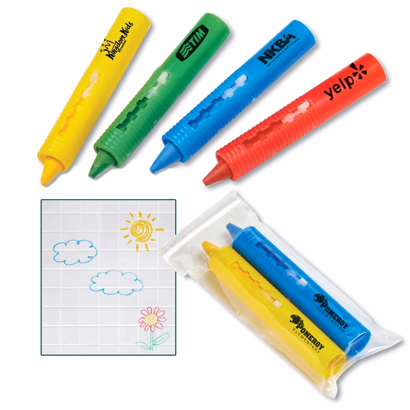 2-Pack Bathtub Crayon Sets in Polybag
