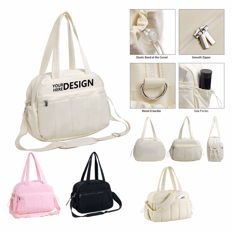 Nylon Waterproof Fitness Travel Crossbody Bag