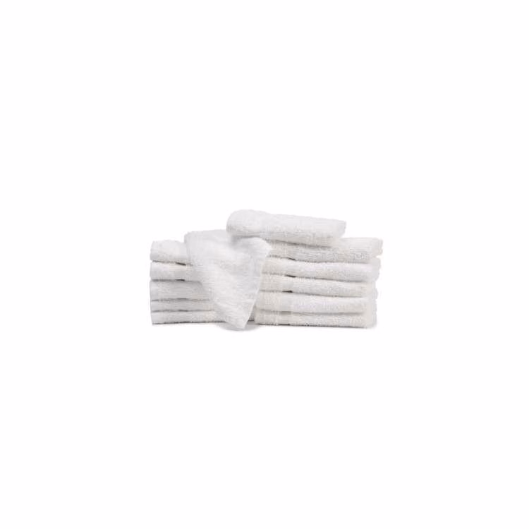 Value Washcloths - 12 x12 White