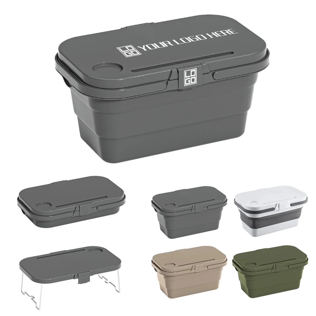 Collapsible Outdoor Camping Storage Box 1