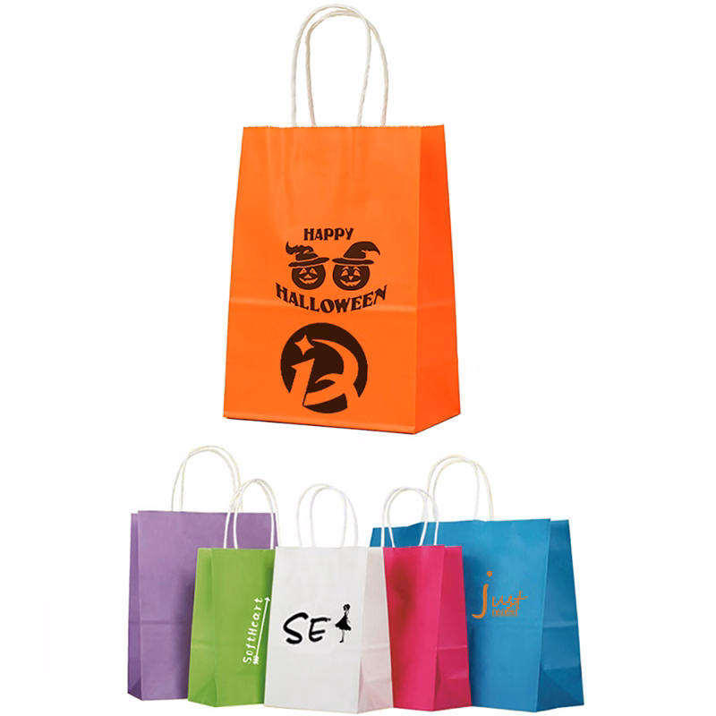 White Kraft Paper Tote bag