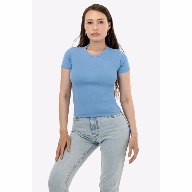BABY RIB CLASSIC CREW NECK TEE