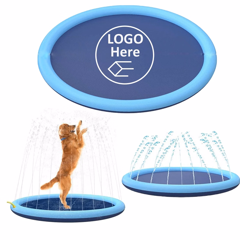 Non-Slip Splash Pad for Kids and Dog