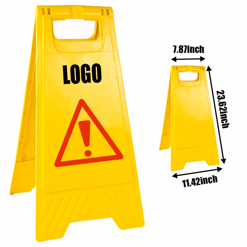 Yellow Floor Warning Sign