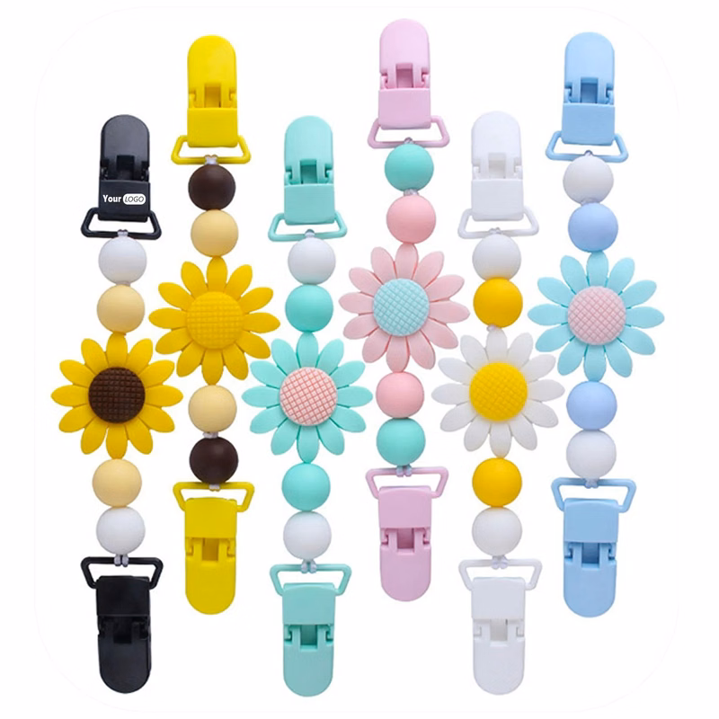 Sunflower Pacifier Chain