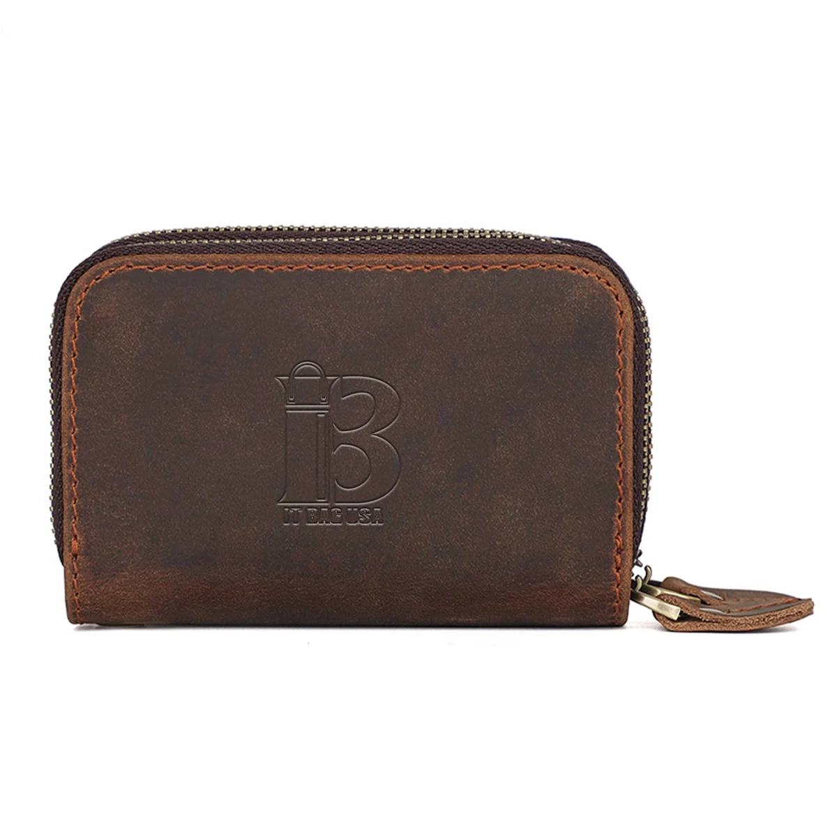 Premium Leather Keychain Case Wallet 1