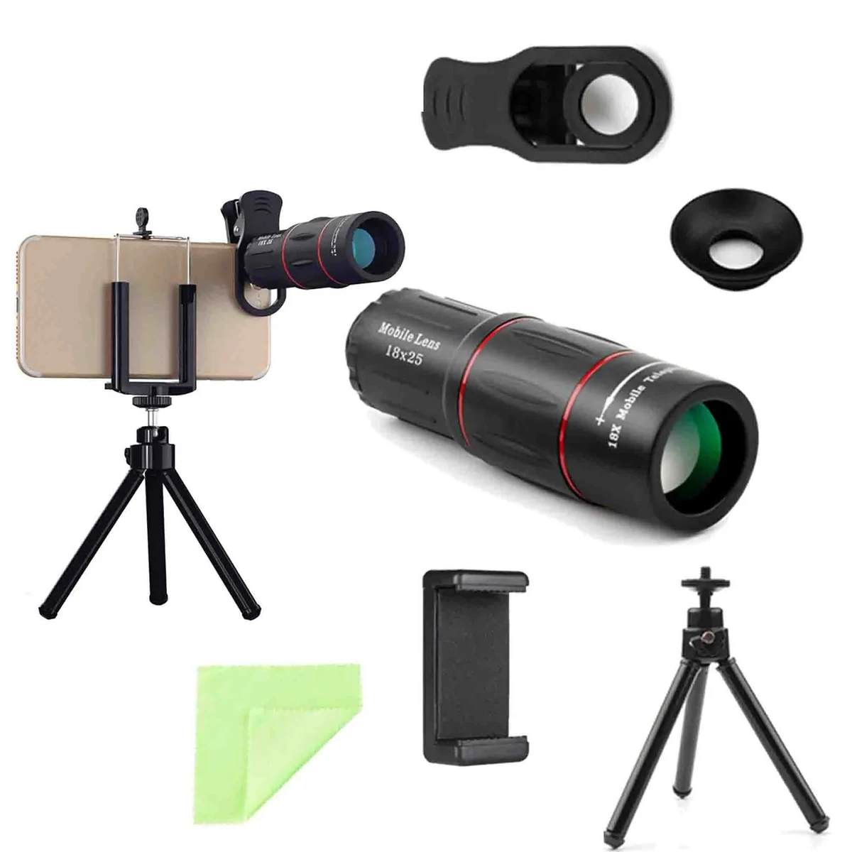 18X Mobile Phone Camera Lenses Kits MOQ20 1