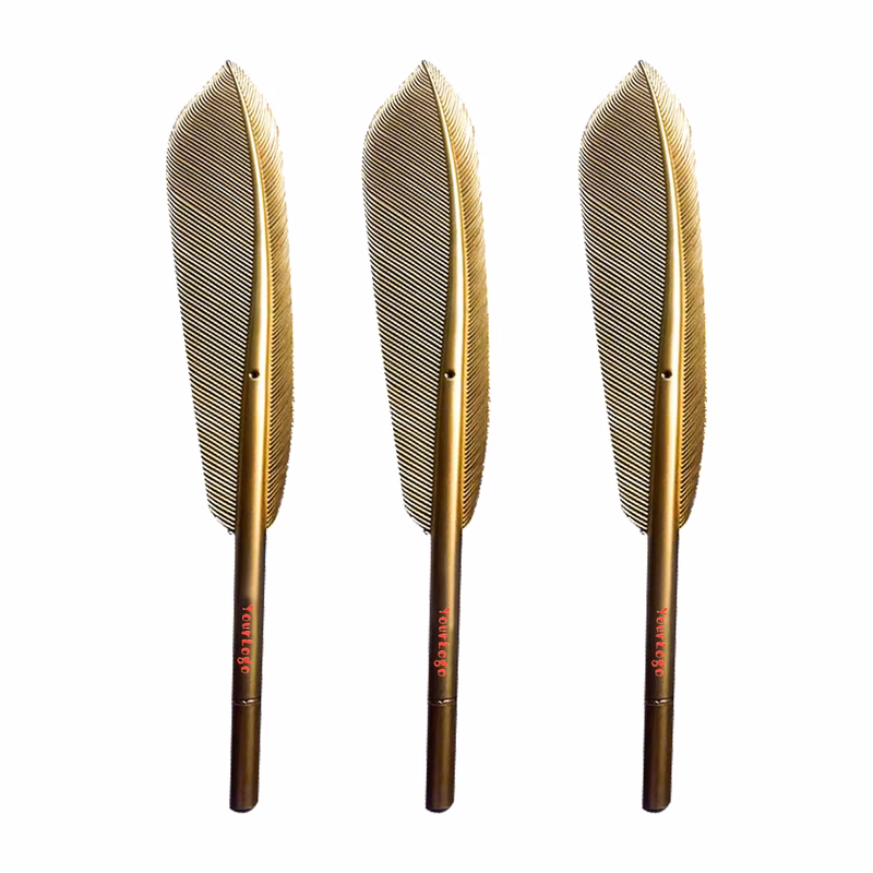 Feather Ballpoint Pen MOQ 50PCS