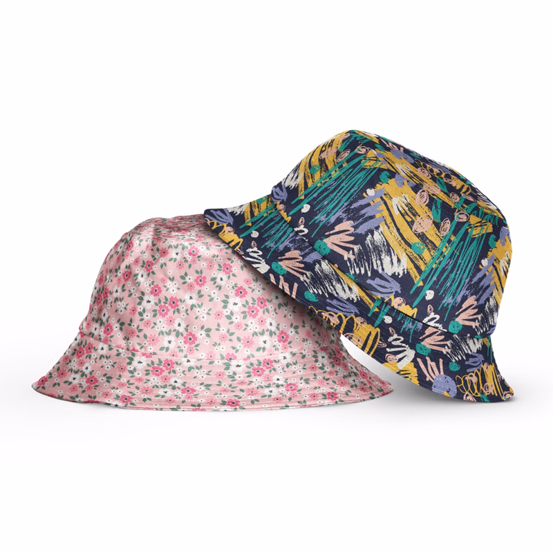RPET Performance Poly Sublimation Reversible Bucket Hat