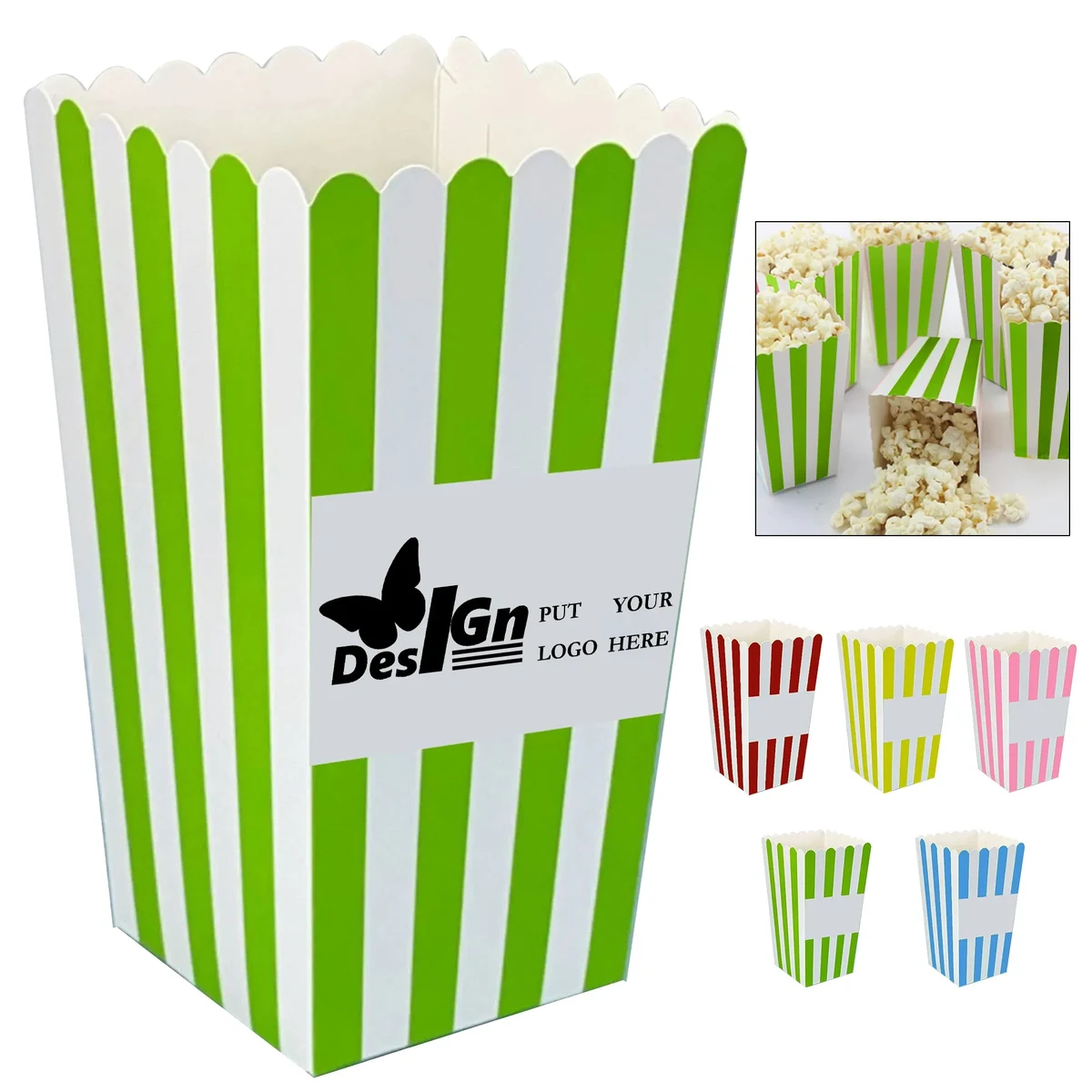 7oz Disposable Popcorn Bucket 1