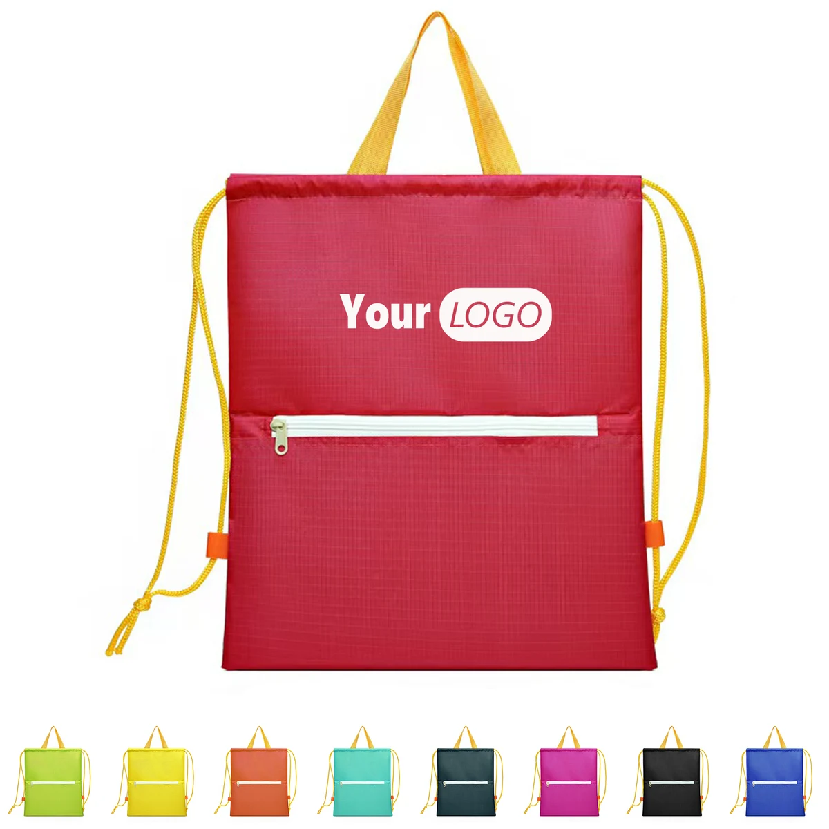 Oxford Fabric Drawstring Leisure Backpack 1