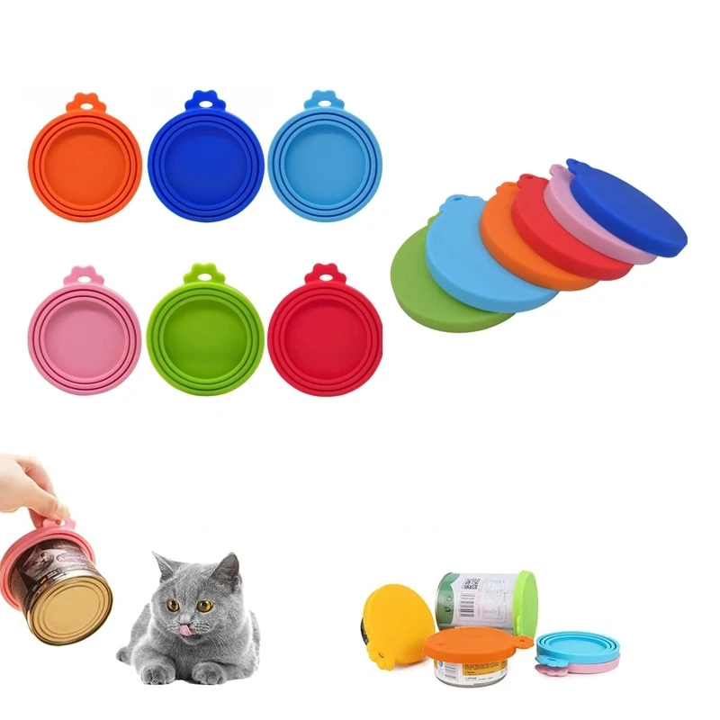 Silicone Pet Food Lid 1
