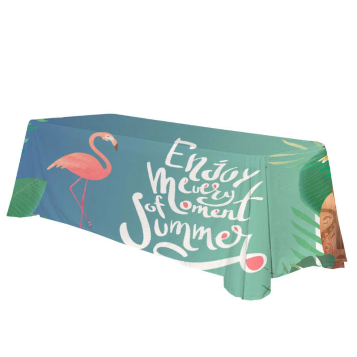 Full Color 6 FT Spandex Table Cover 1