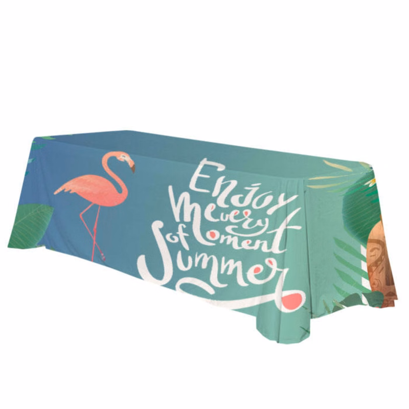 Full Color 6 FT Spandex Table Cover