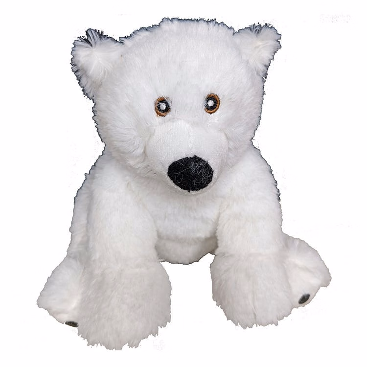 Plush Polar Bears - White 9"