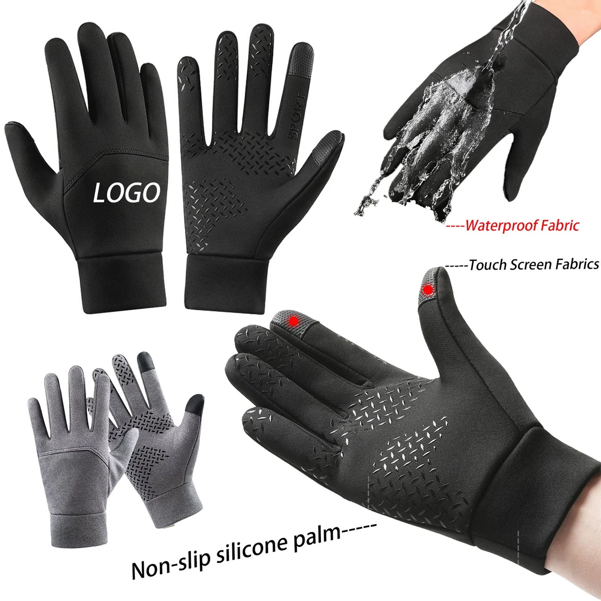 Men Touch Screen Glove 1