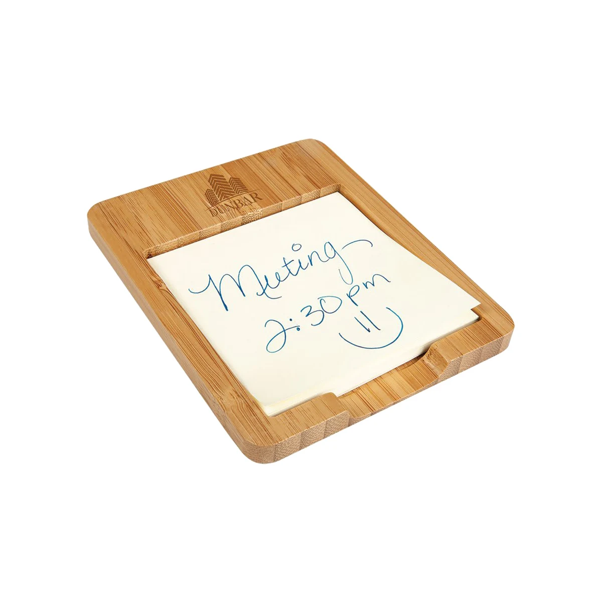 Bamboo Sticky Note Holder 1