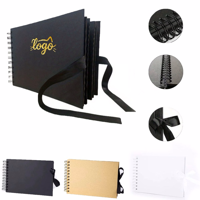 DIY Ribbon Scrapbook Photo Album
