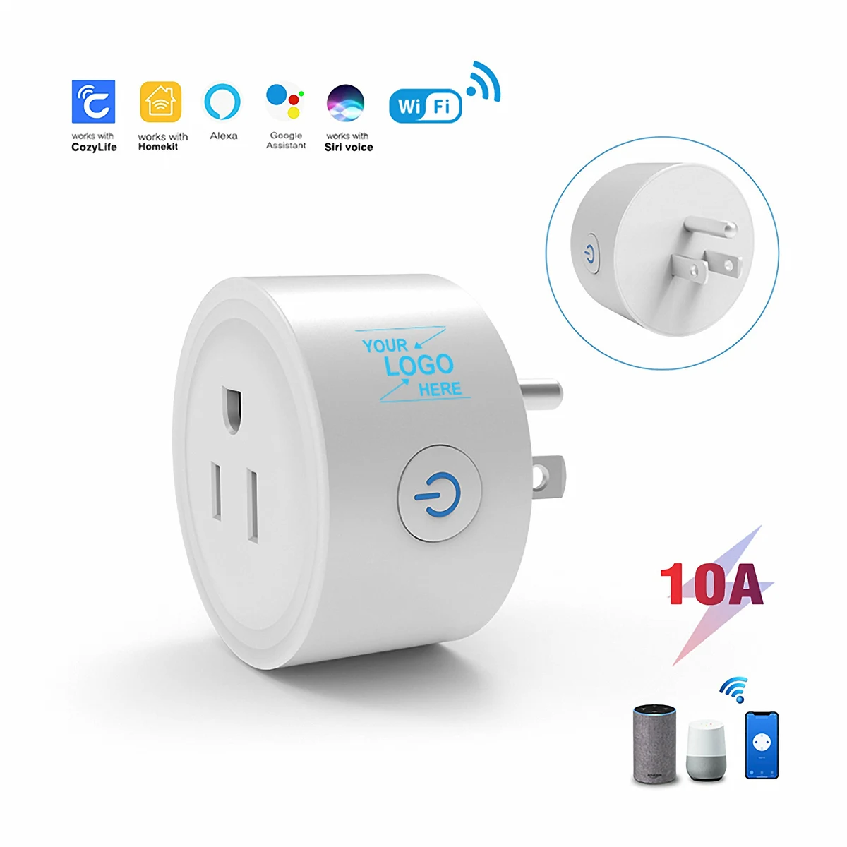 Smart Wifi Outlet Plug 1