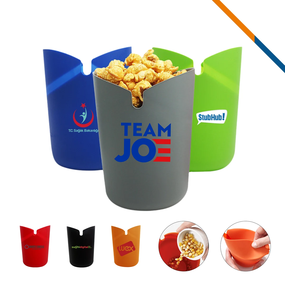 Nic Silicone Popcorn Bucket 1