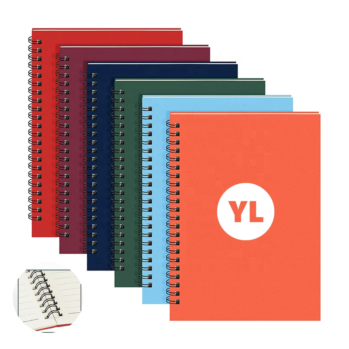 Custom B6-Size PP Spiral Notebook 1