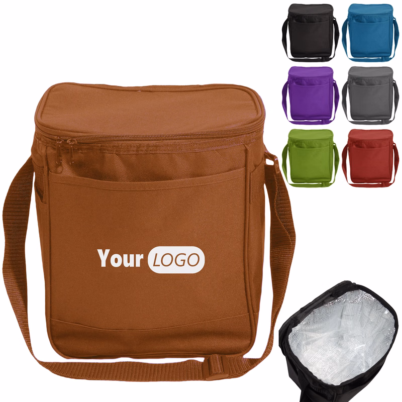 Nylon Timeless Insulated Lunch Bag