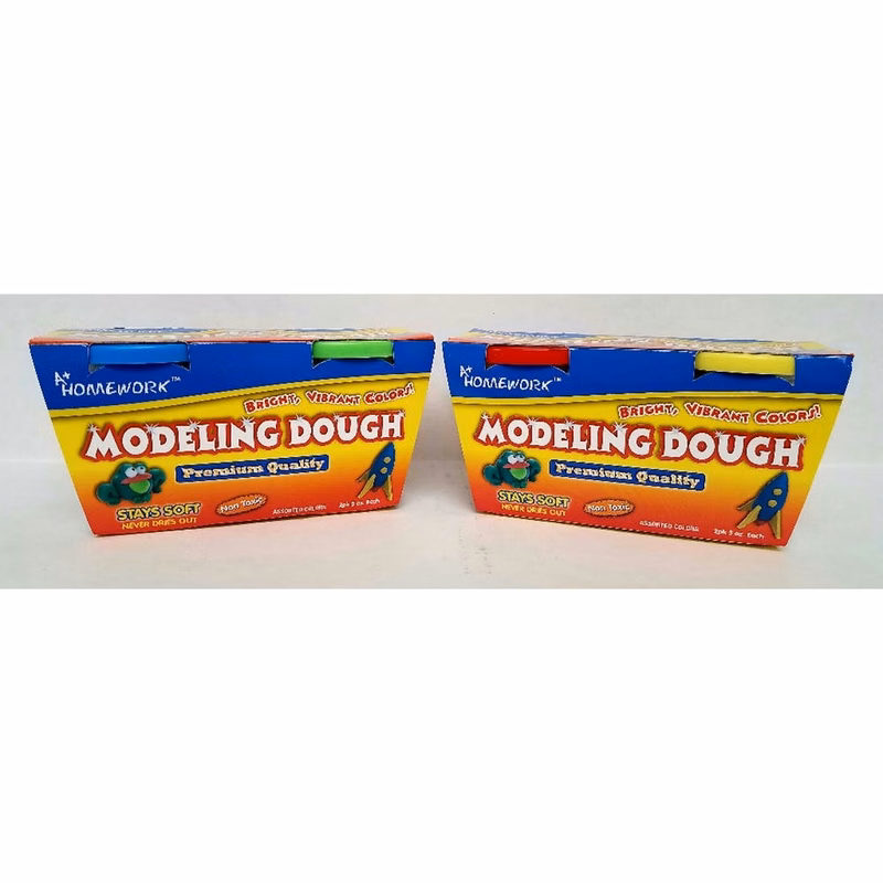 Modeling Dough - Stays Soft 5 oz 2 Pack