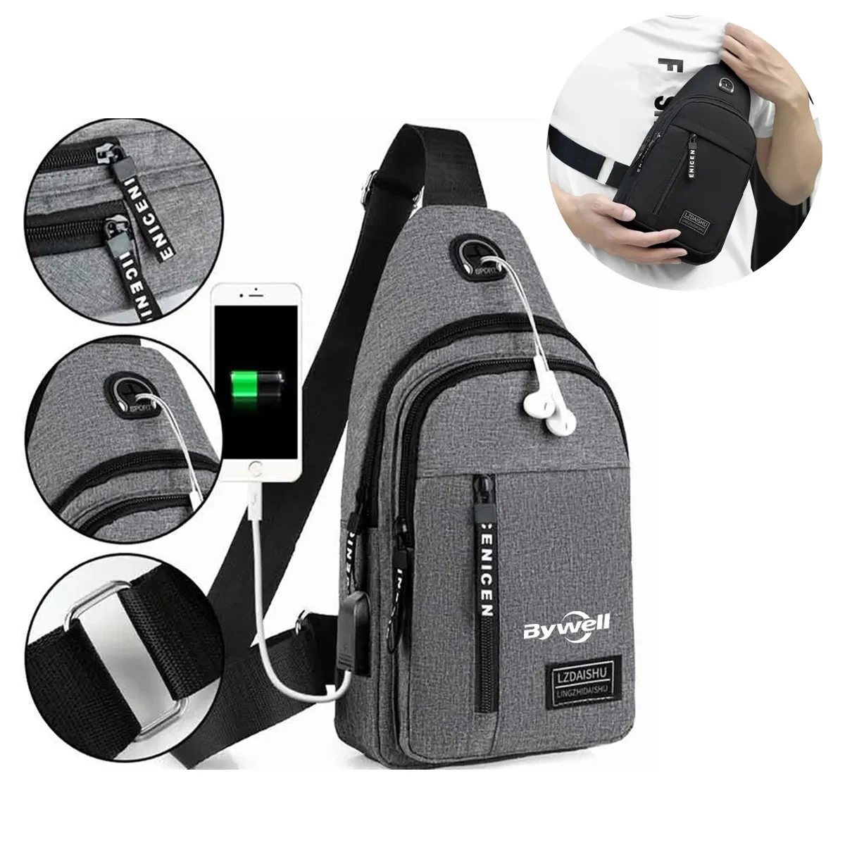 Traveling Strap Crossbody Bag 1