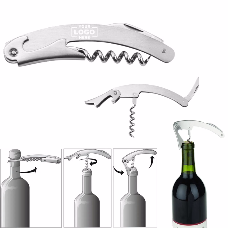 Portable Stainless Steel Multifunctional Wine Bottle Opener
