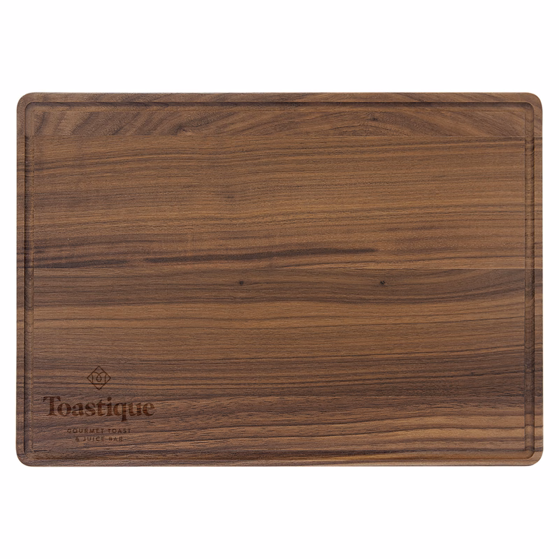 13" x 9" Walnut Cutting Board with Juice Groove