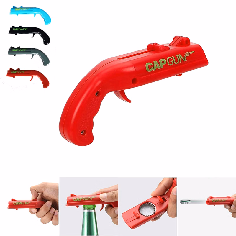 Beer Bottle Openers Cap Gun Launcher