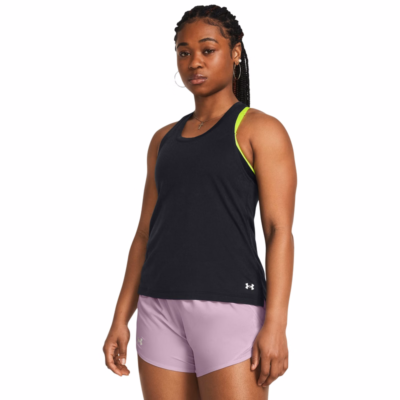 UA Launch Splatter Women's Singlet