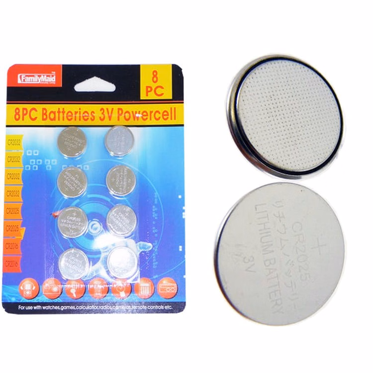 Coin Batteries - 3V Button CR2032 CR2025 CR2016